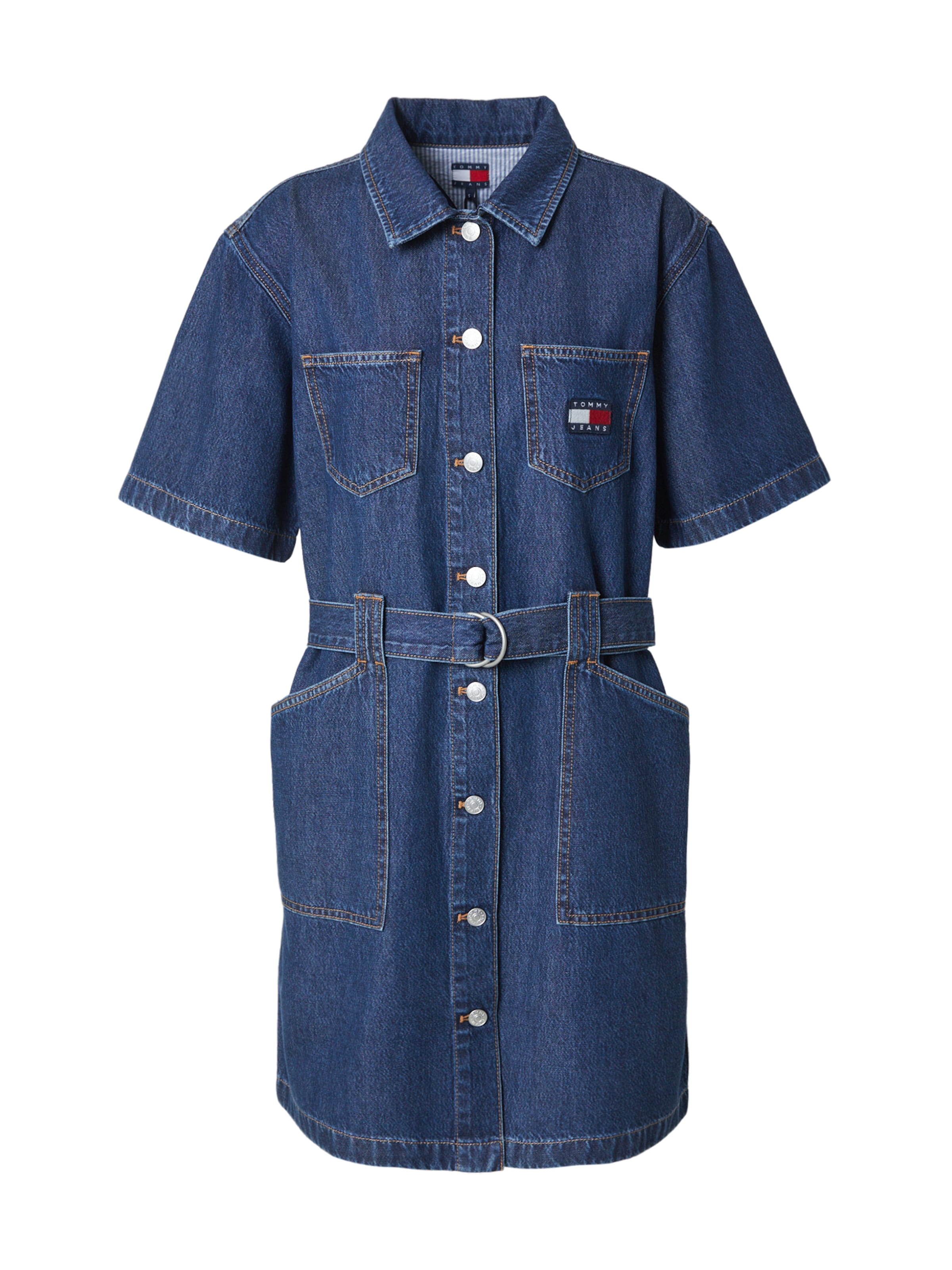 Tommy Jeans Puseromekko värissä sininen: etupuoli