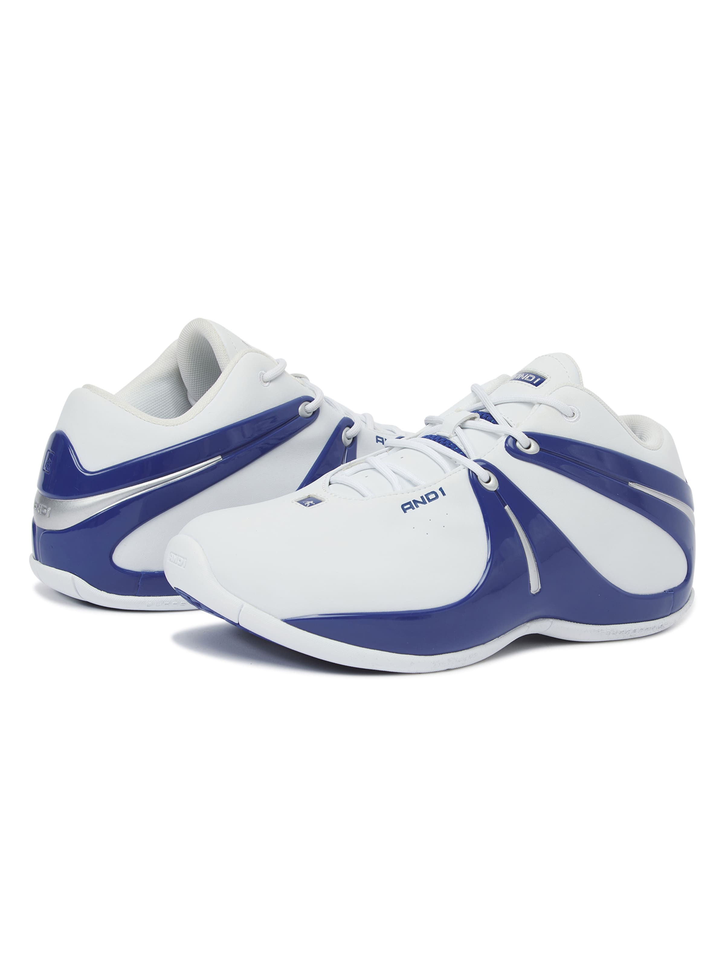 Baskets basses AND1 en bleu