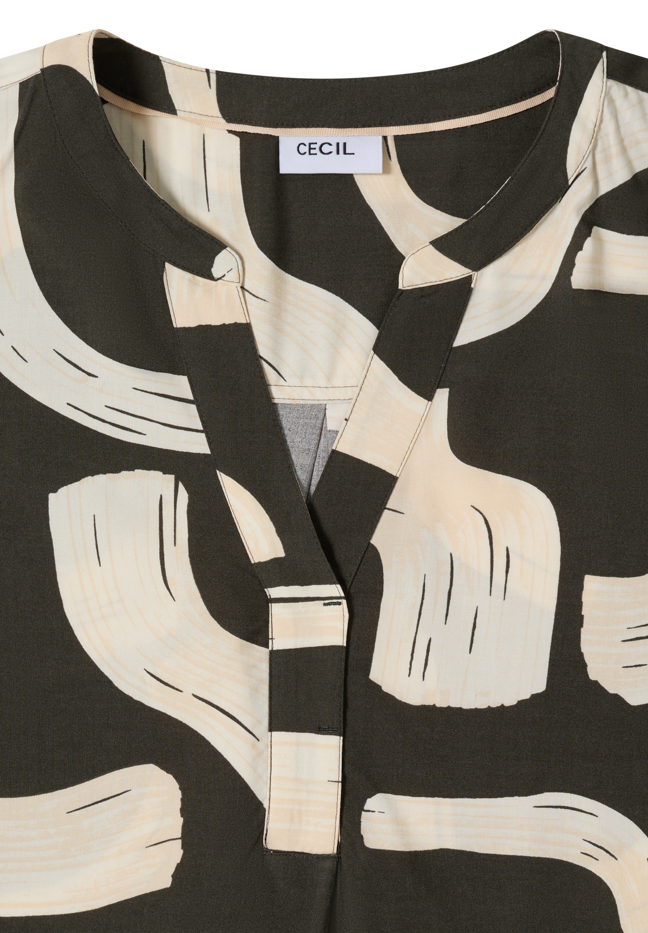 CECIL Bluse in Grün