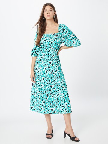 Wallis Dress in Green: front