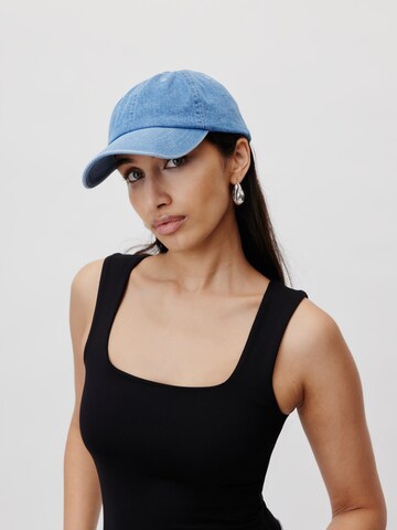 Casquette 'Duana' LeGer by Lena Gercke en bleu : devant