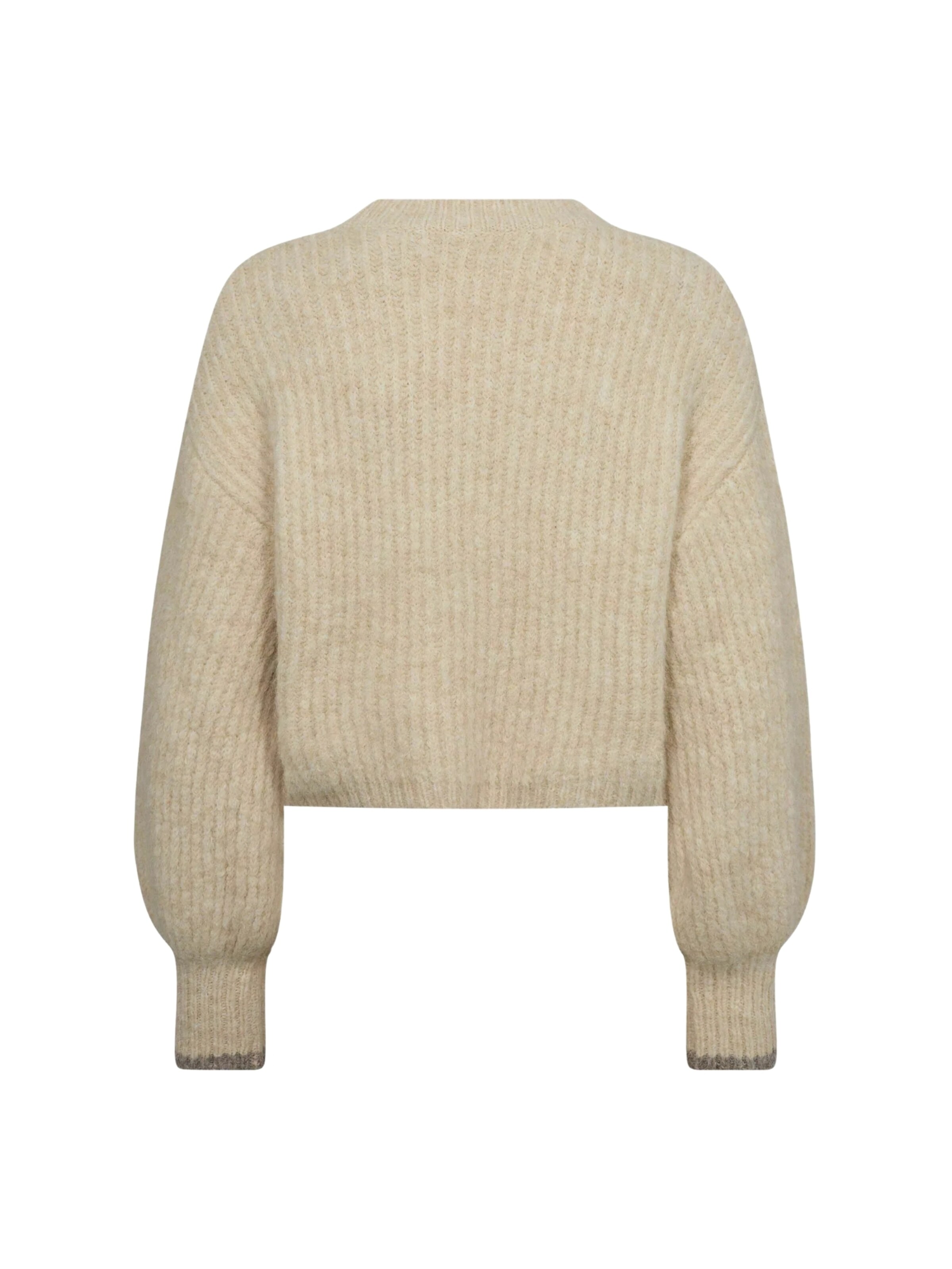 Pull-over 'Coralie' co'couture en beige