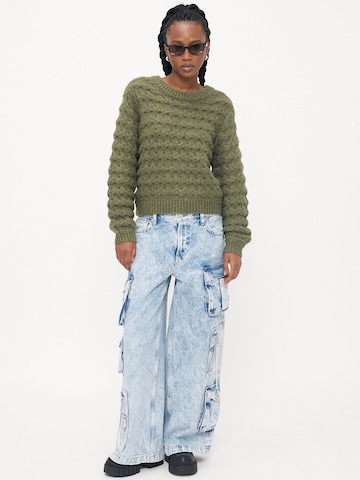 Vero Moda Petite Sweater 'VMLAURYN' in Green