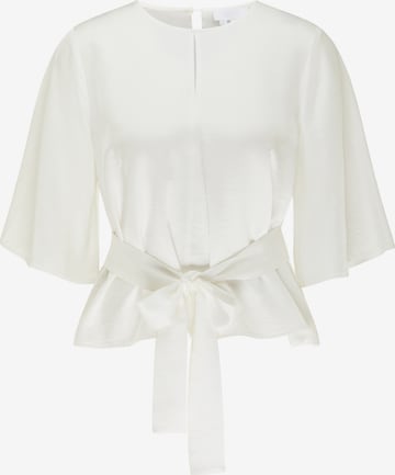 usha WHITE LABEL Blouse in Wit: voorkant