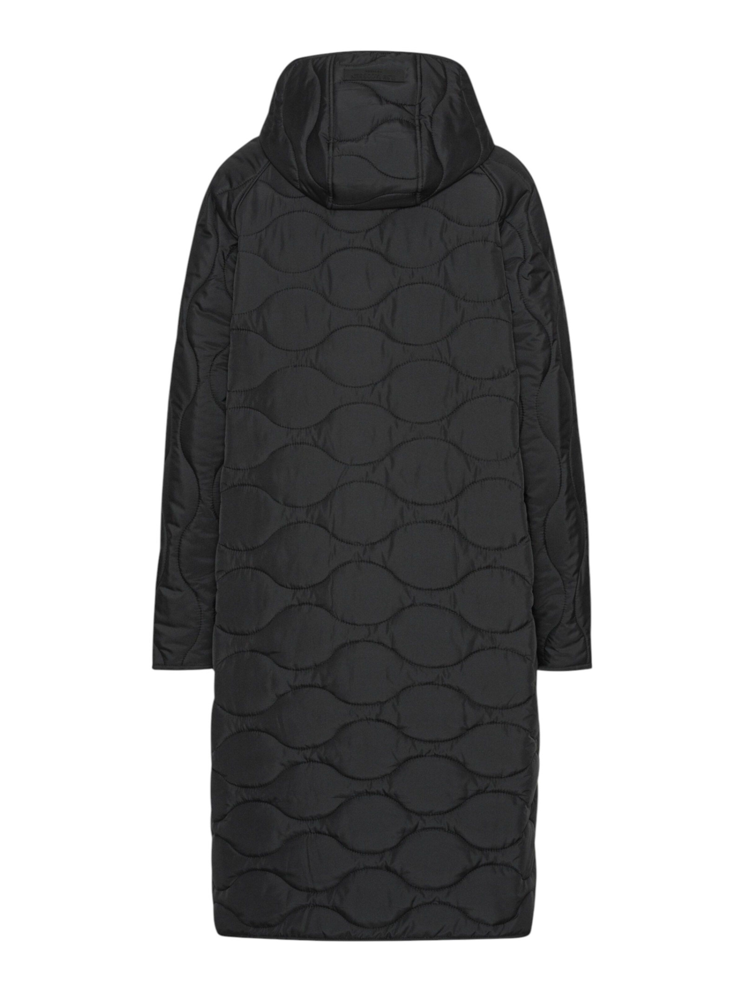 ILSE JACOBSEN Between-seasons coat 'QUILTED08' in Black
