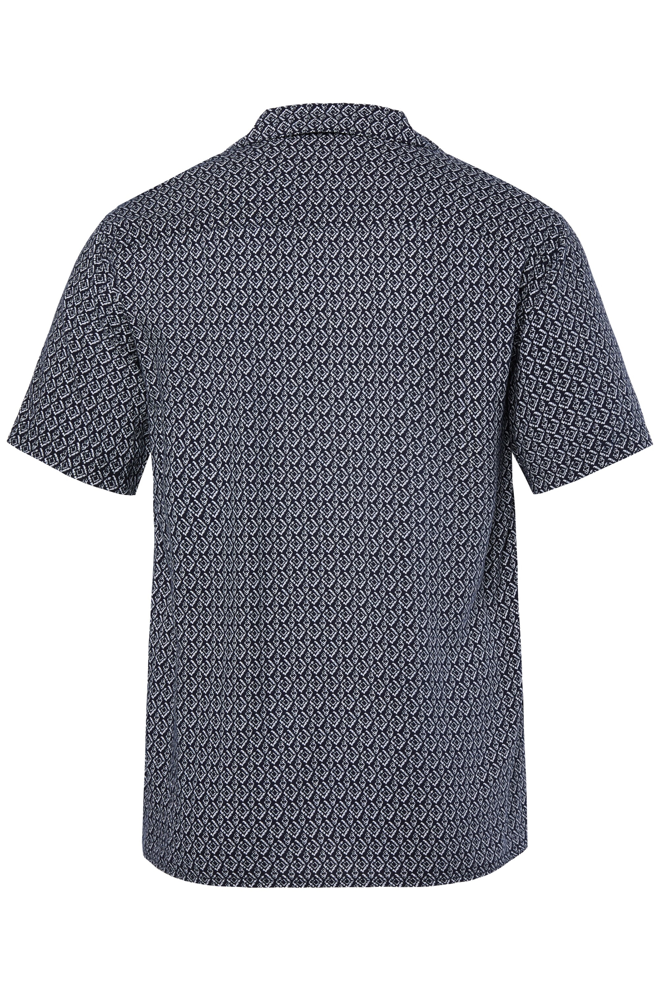 Men Plus Regular Fit Hemd in Blau