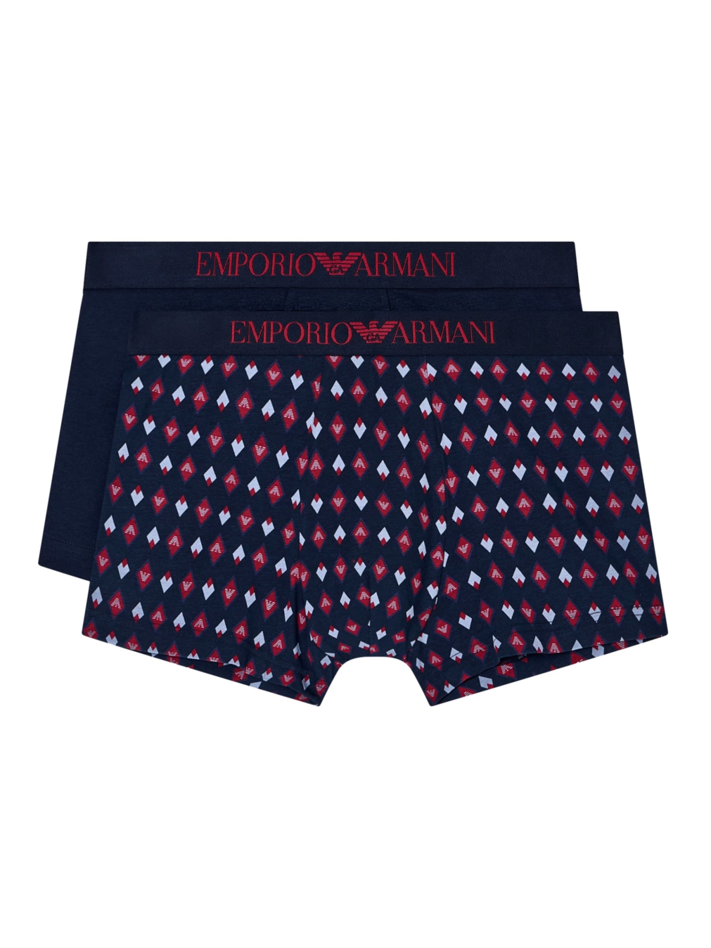 Boxer di Emporio Armani in blu: frontale