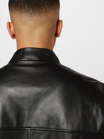 Karl Lagerfeld Kurtka przejściowa w kolorze czarny