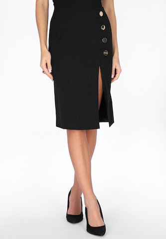 faina Skirt 'Festive' in Black: front