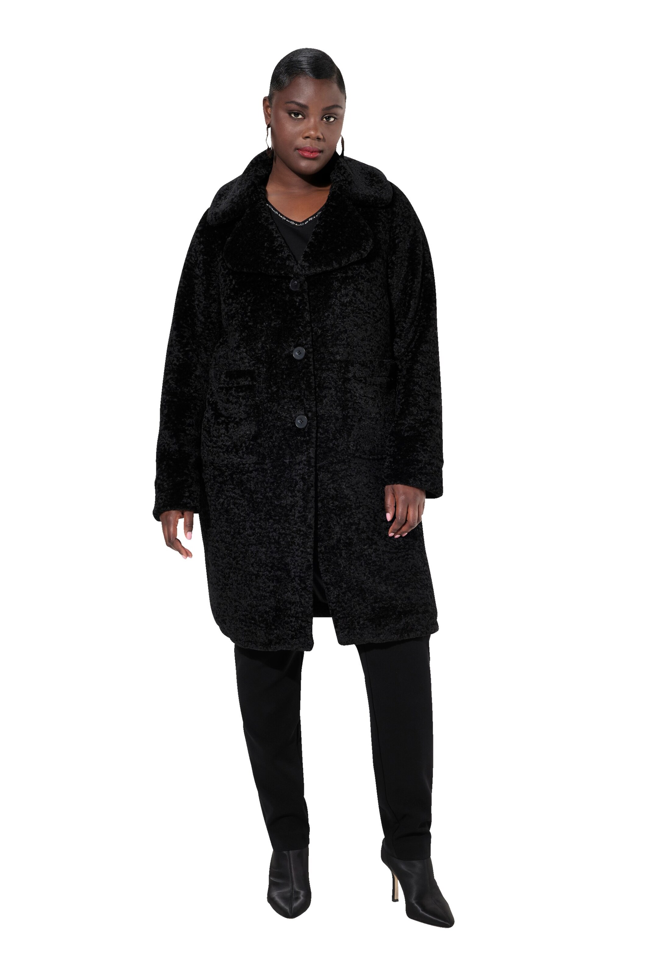 Manteau d’hiver Ulla Popken en noir