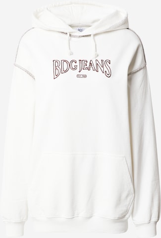 Sweat-shirt BDG Urban Outfitters en beige : devant