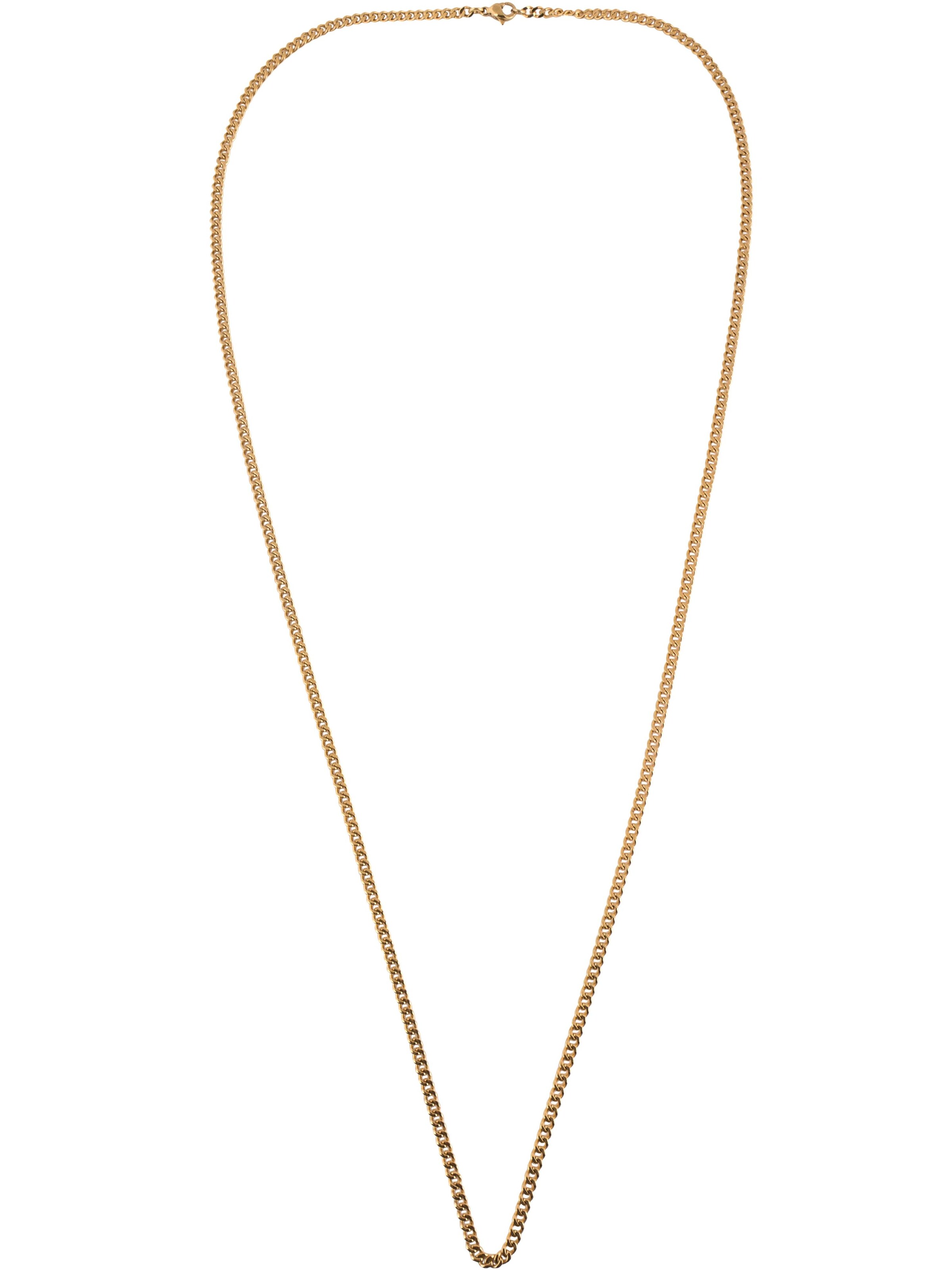 Akitsune Necklace 'Fibra' in Gold: front