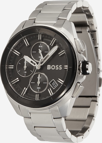sidabrinė BOSS Orange Analoginis (įprasto dizaino) laikrodis: priekis