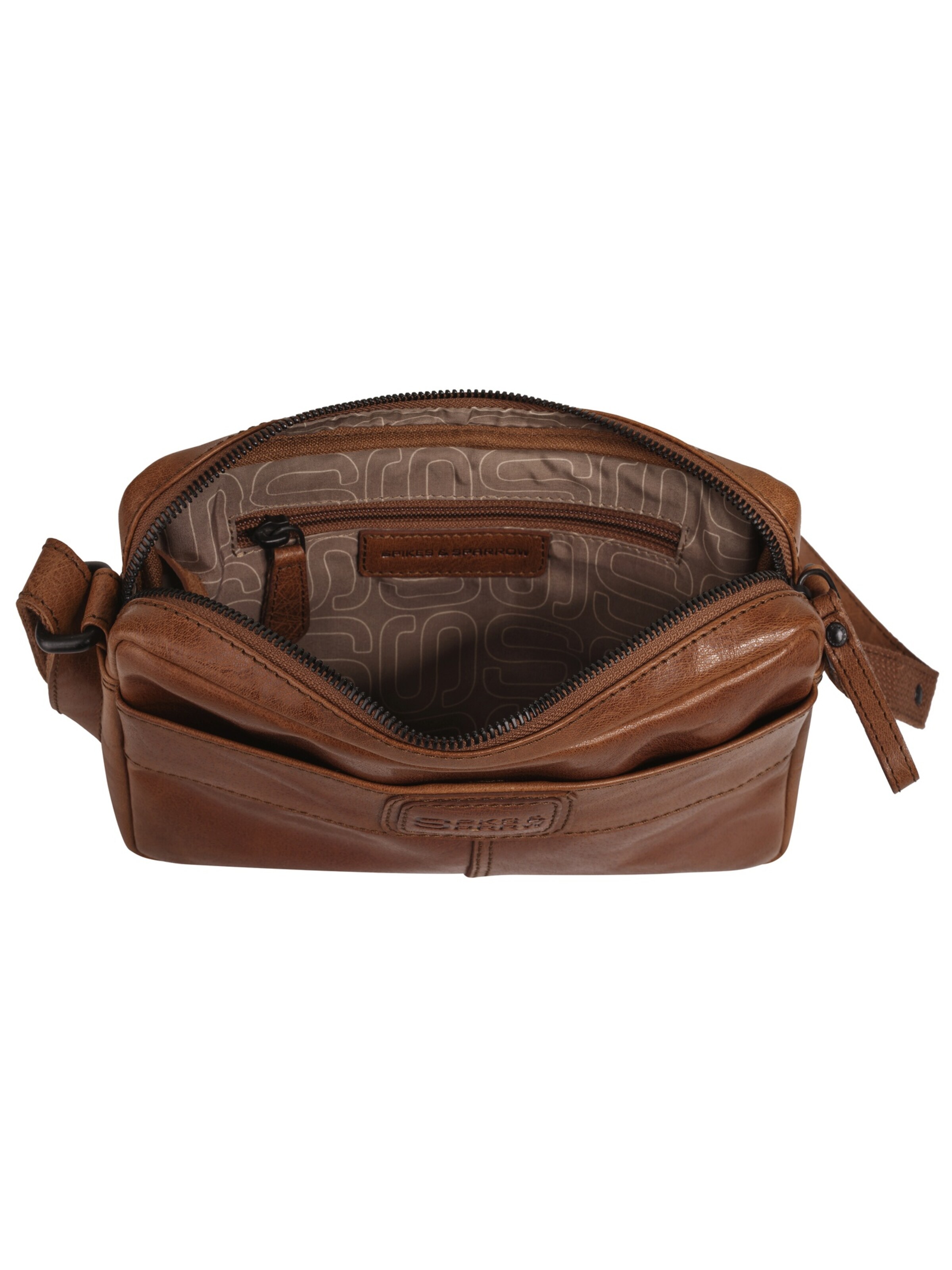 Spikes & Sparrow Crossbody Bag in Brown