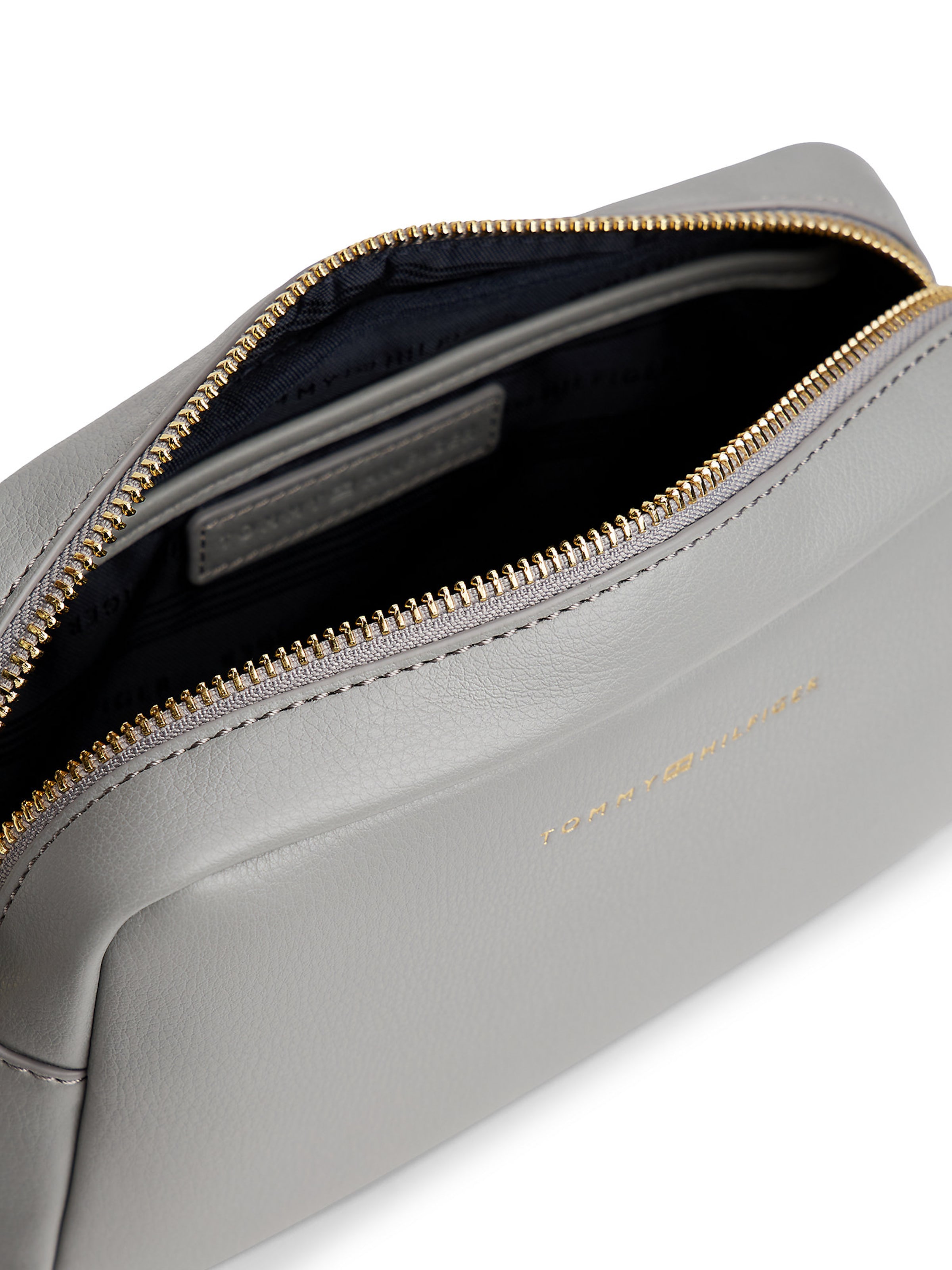 TOMMY HILFIGER Umhängetasche 'Webbing' in Grau