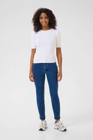 Skinny Jean 'KAlea' Kaffe en bleu