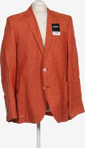 HECHTER PARIS Suit Jacket in L-XL in Orange: front