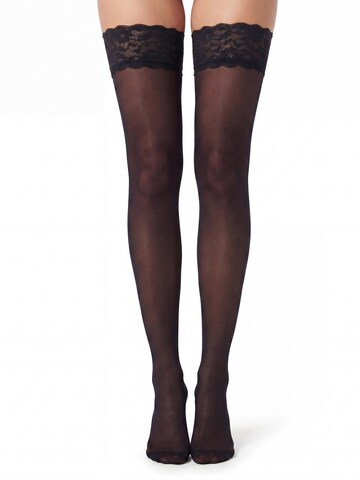 GLAMORY Halterlose Strümpfe 'Micro 60'‌‌‌‌‌‌‌‌ in Schwarz