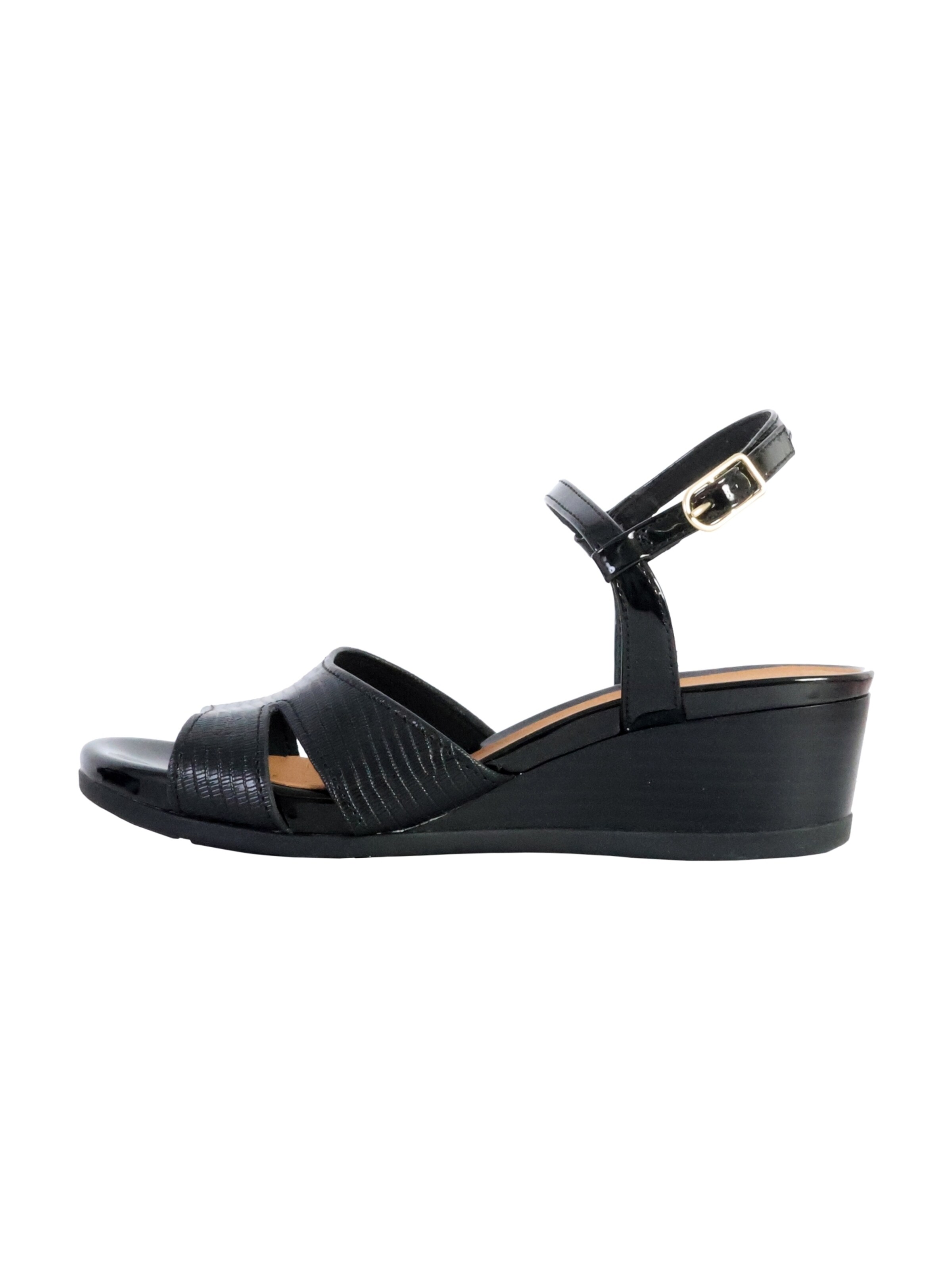 GEOX - Sandalias en negro: frente