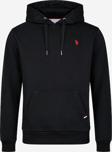 U.S. POLO ASSN. Sweatshirt in XXXL in schwarz, Produktansicht
