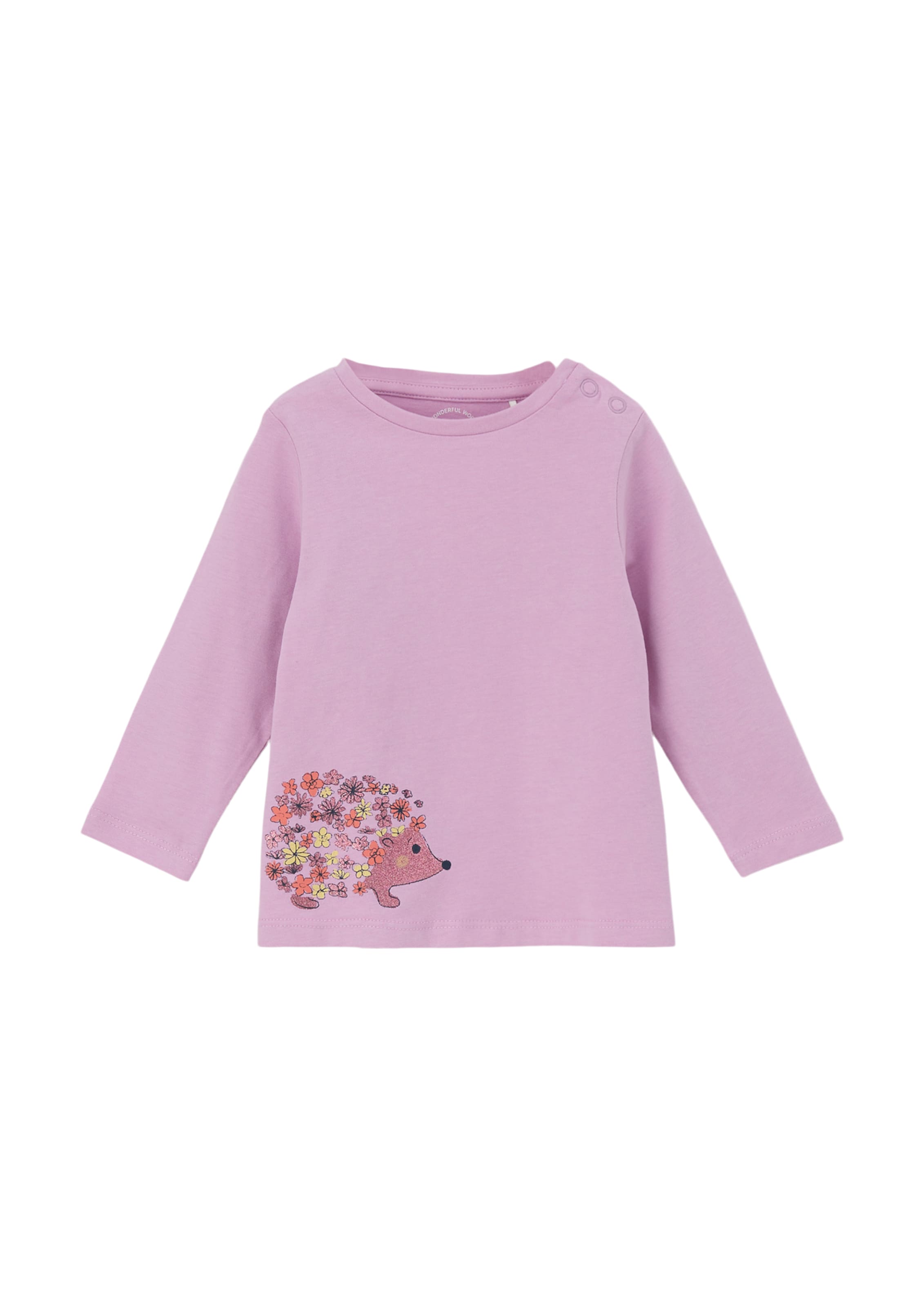 s.Oliver Shirt in Yellow / Lilac / Orange / Black, Item view