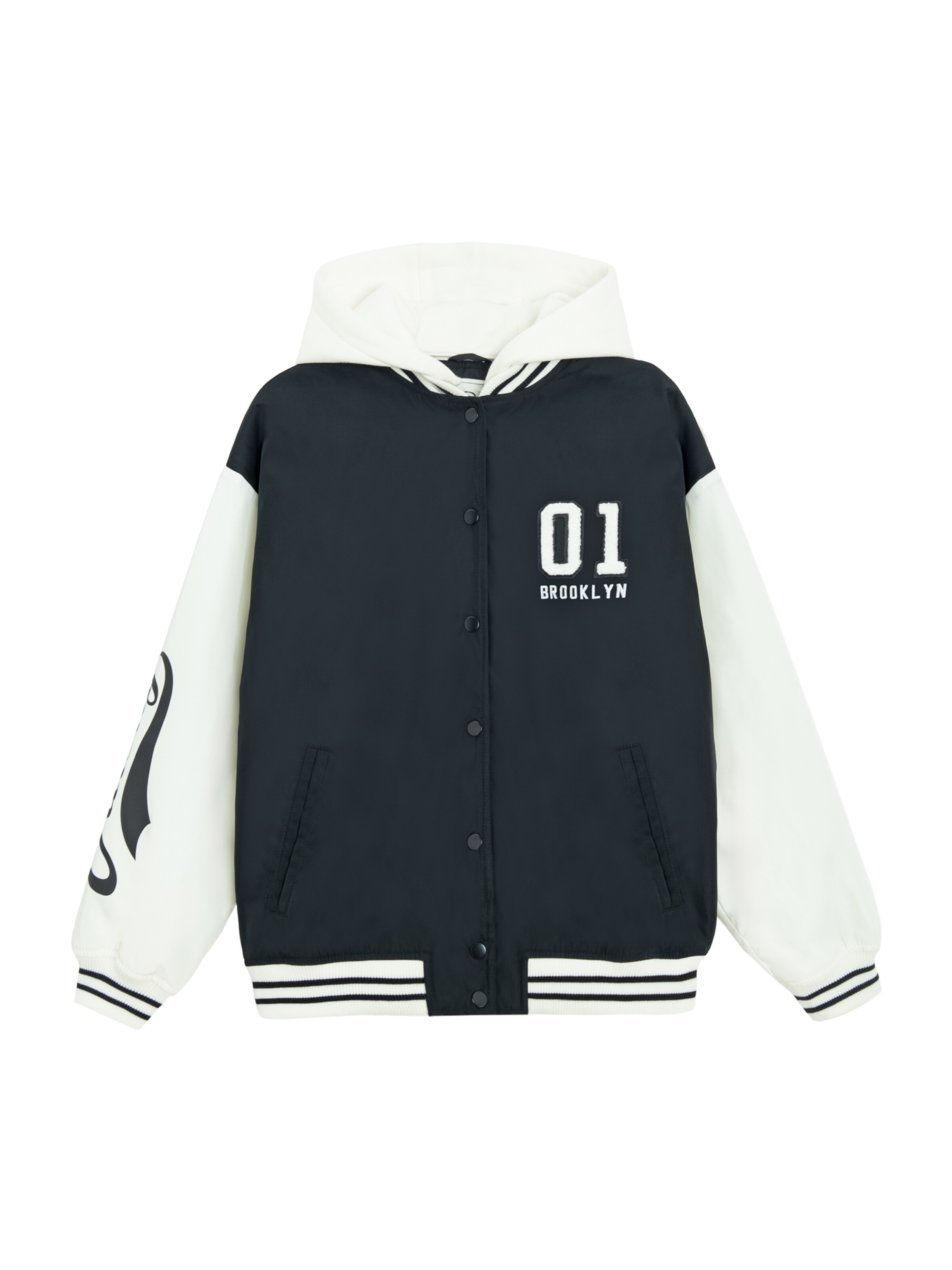 Veste mi-saison Cool Club en bleu : devant