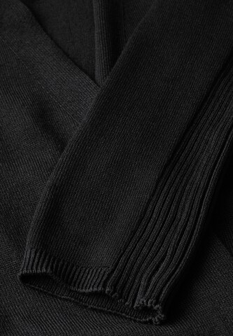 STREET ONE Langer Cardigan in Schwarz