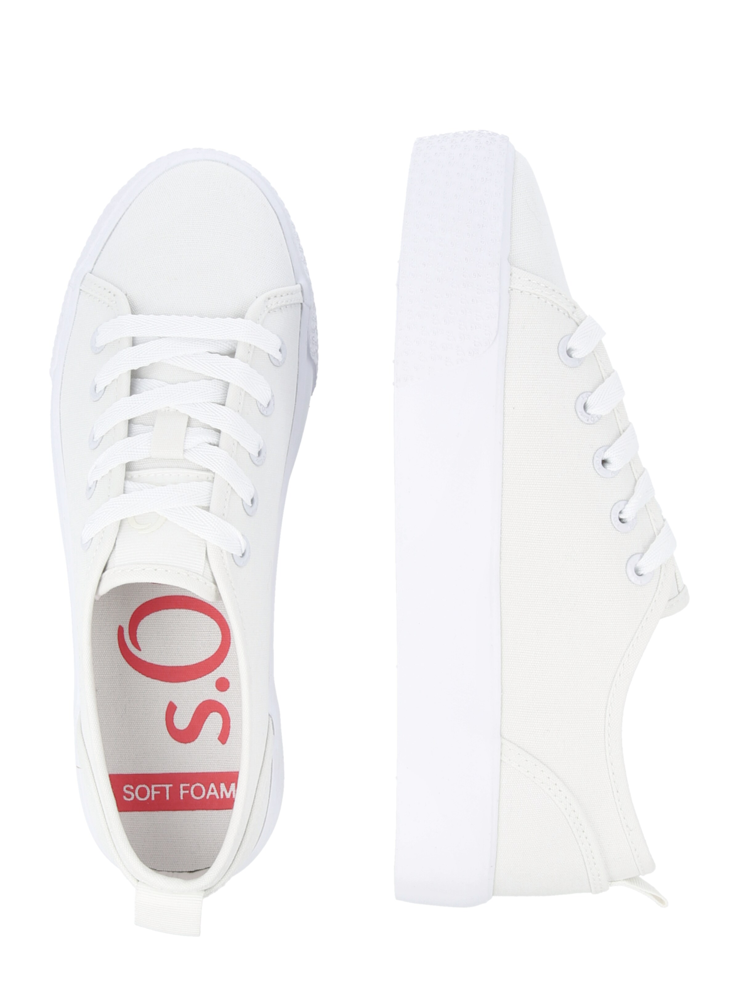 s.Oliver Sneaker low i hvid