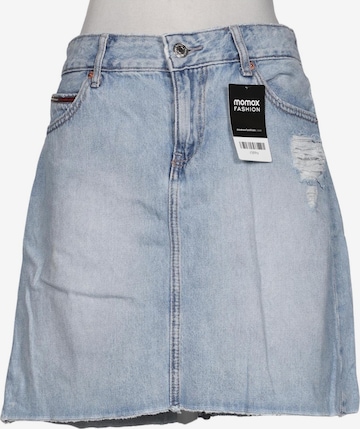 Tommy Jeans Rock L in Blau: Vorderseite