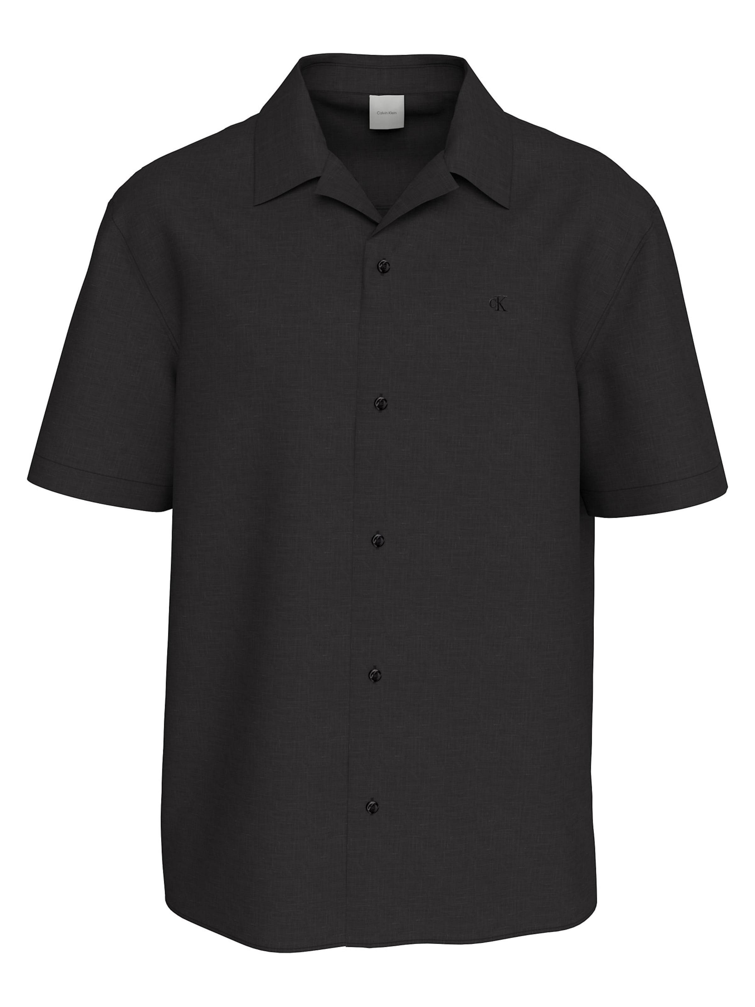 Chemise ' ' Calvin Klein en noir : devant