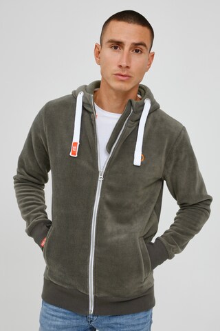 !Solid Fleecejacke 'Loki' in Grau