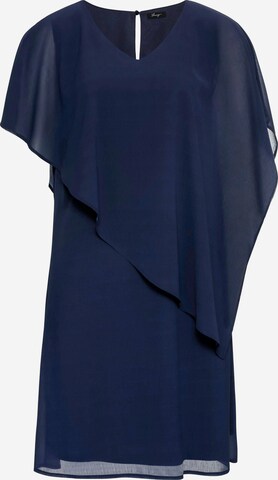 SHEEGO Коктейльное платье в Синий: спереди
