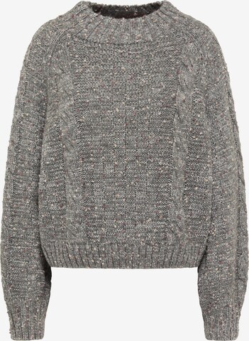 myMo ROCKS Sweater in Grey: front