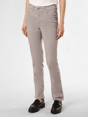 MAC Slim fit Jeans ' Melanie ' in Grey: front