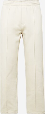 Loosefit Pantaloni di WEEKDAY in beige: frontale