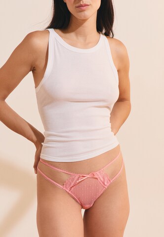 ETAM Thong 'PETRA' in Pink