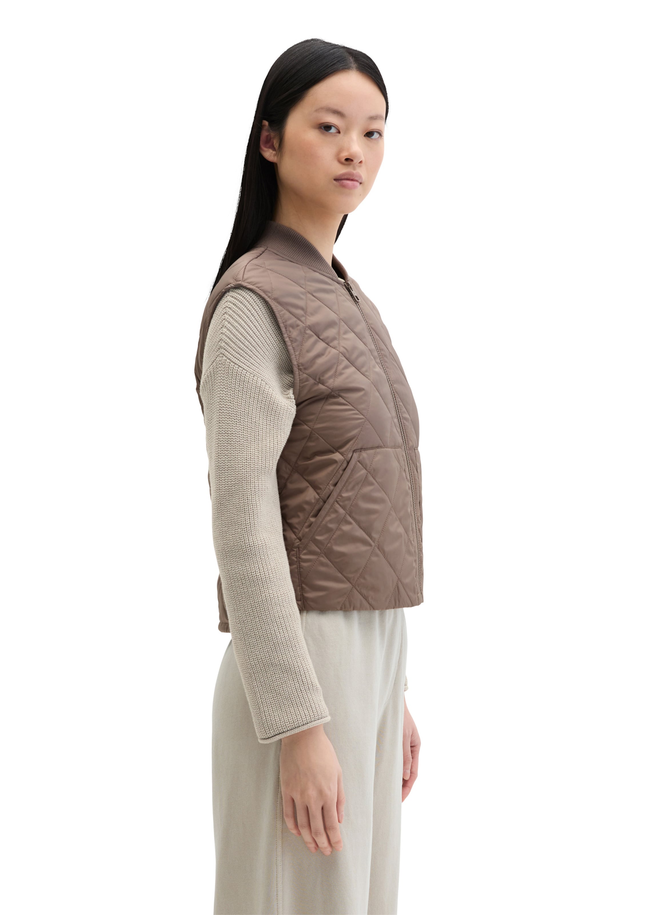 Marc O'Polo Weste 'MARC O'POLO x FUNCTION' in Braun