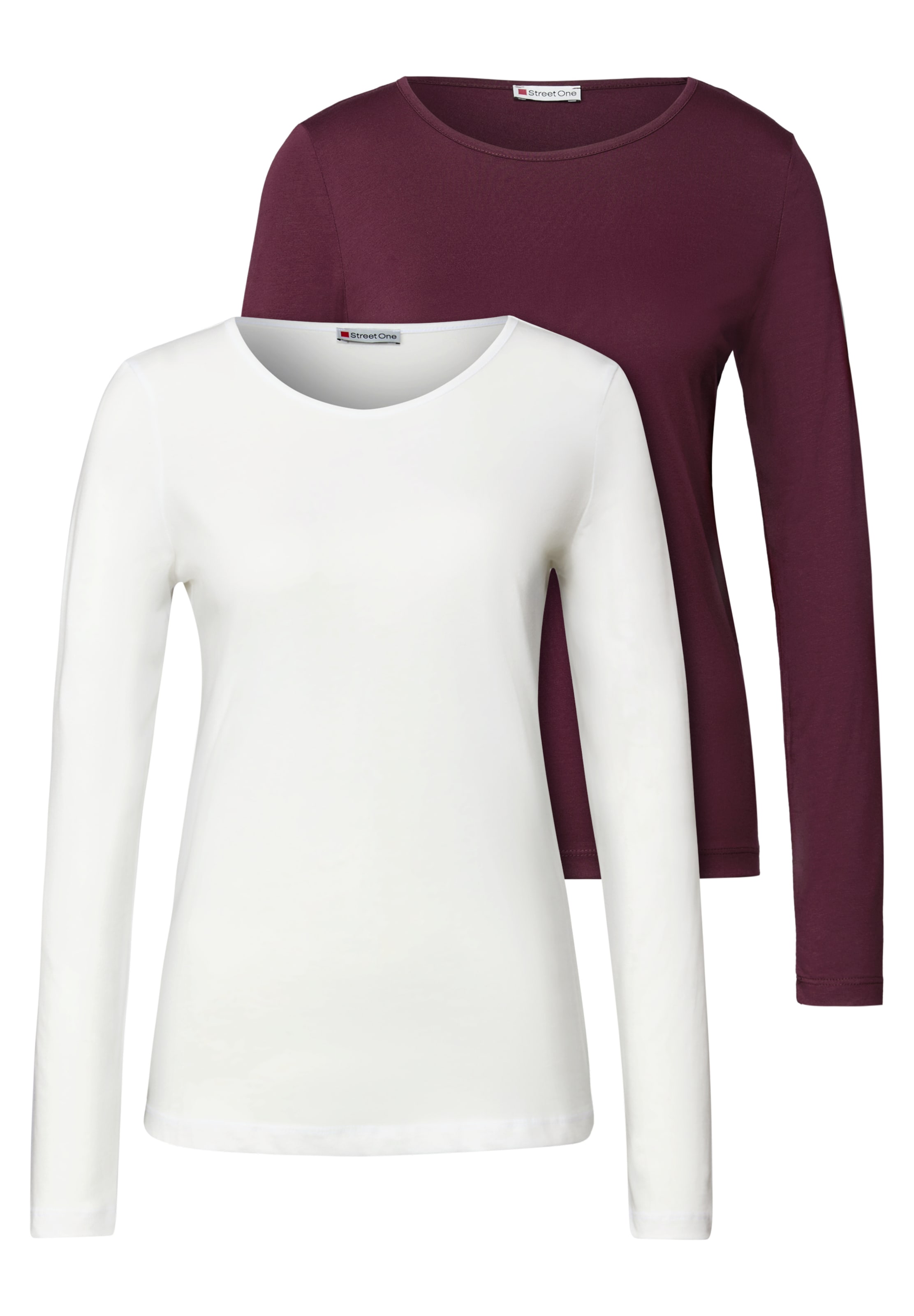 STREET ONE Shirt in Rot: Vorderseite