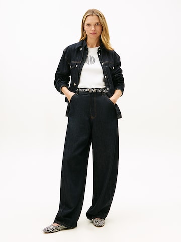 TOMMY HILFIGER Балетки с ремешком в Черный