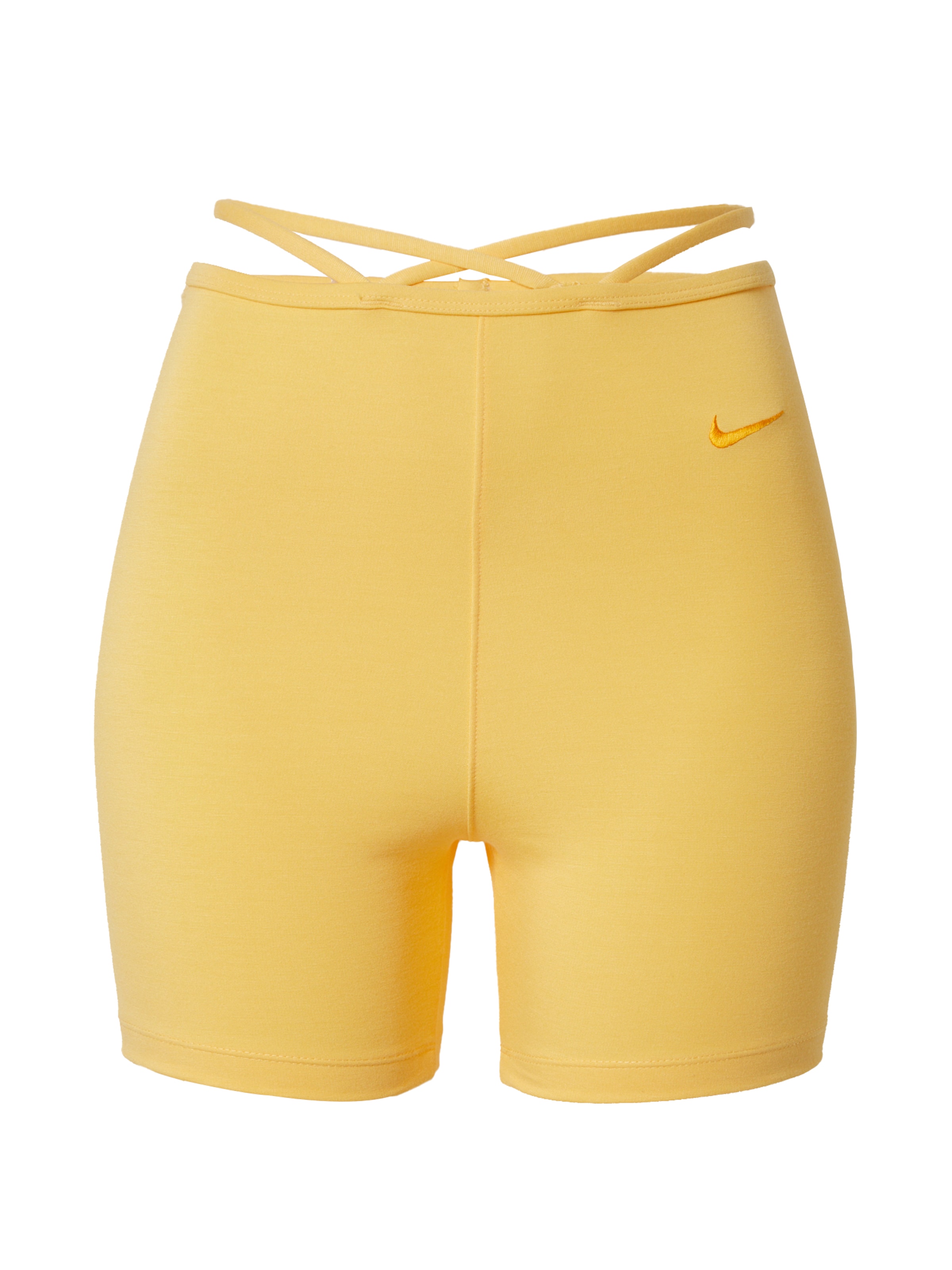 Nike Sportswear Skinny Legíny 'EVERYDAY' - Žltá: predná strana