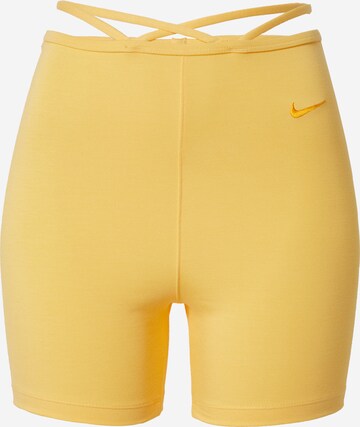 Nike Sportswear Skinny Leggings 'EVERYDAY' in Geel: voorkant