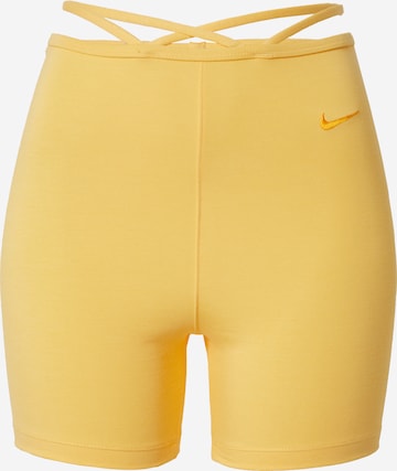 Nike Sportswear Skinny Leggings 'EVERYDAY' in Geel: voorkant