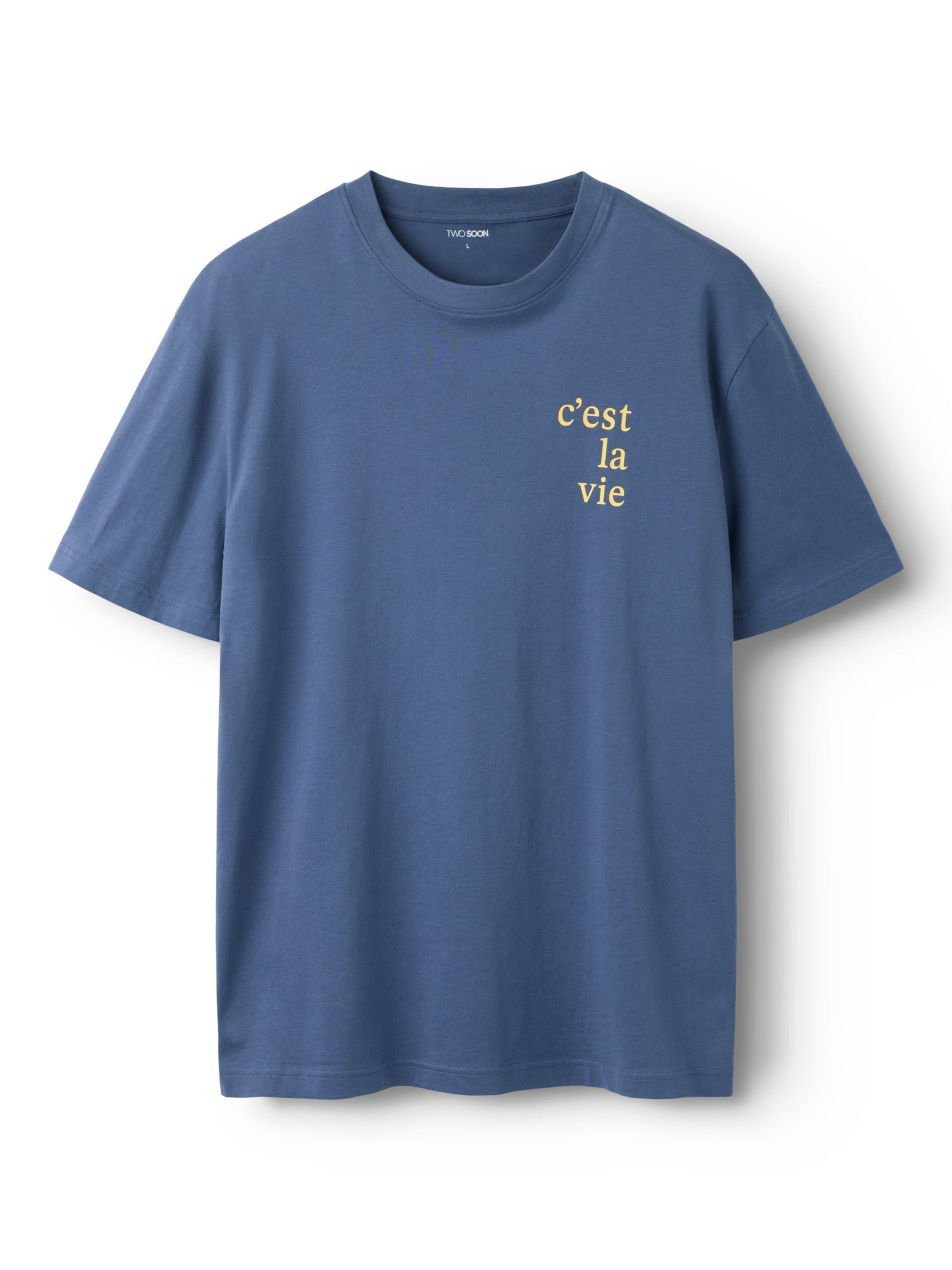 TWO SOON Shirt in Blauw