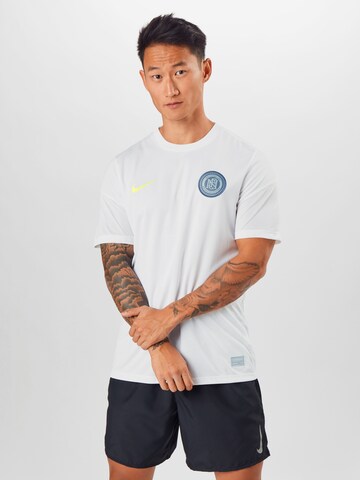 NIKE Functioneel shirt in Wit: voorkant