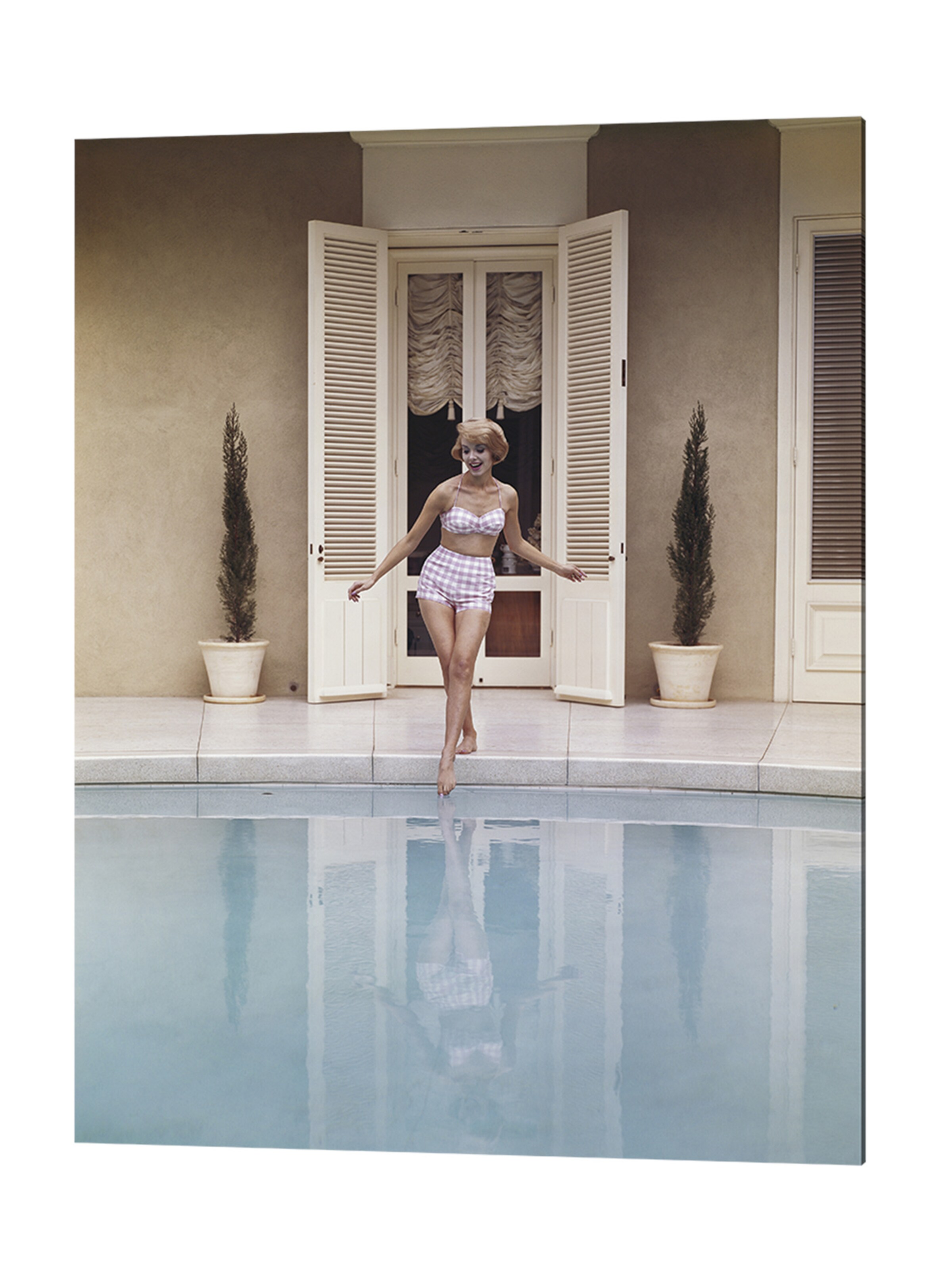 Liv Corday Image 'Touching Water' in Mixed colors: front