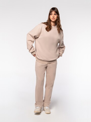 Sweat-shirt 'City' Eoselio en beige