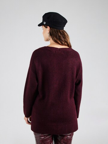 Vero Moda Curve Свитер 'VMCfiluca' в Красный