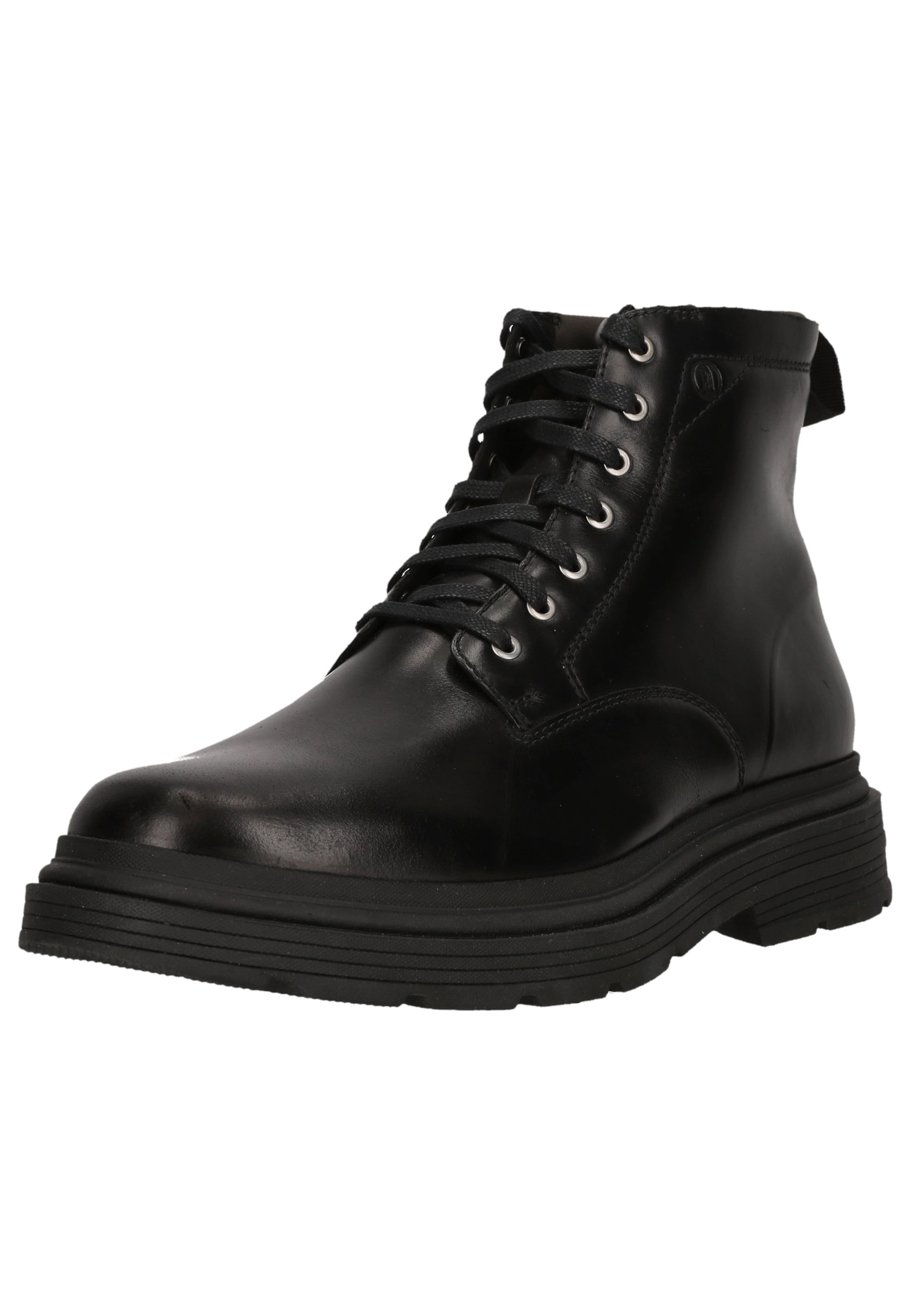 CLARKS Boots 'Badbury High Waterproof' in Schwarz: Vorderseite