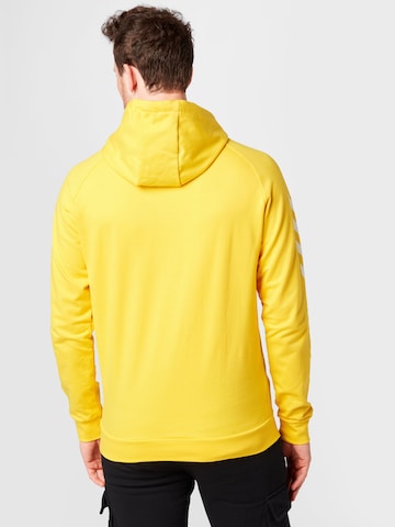 Hummel Sports sweatshirt in Yellow