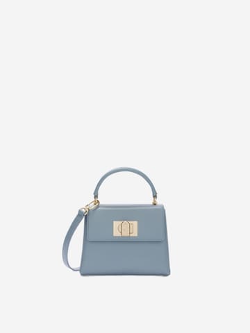 FURLA - Bolso de mano '1927 Cuir' en azul: frente